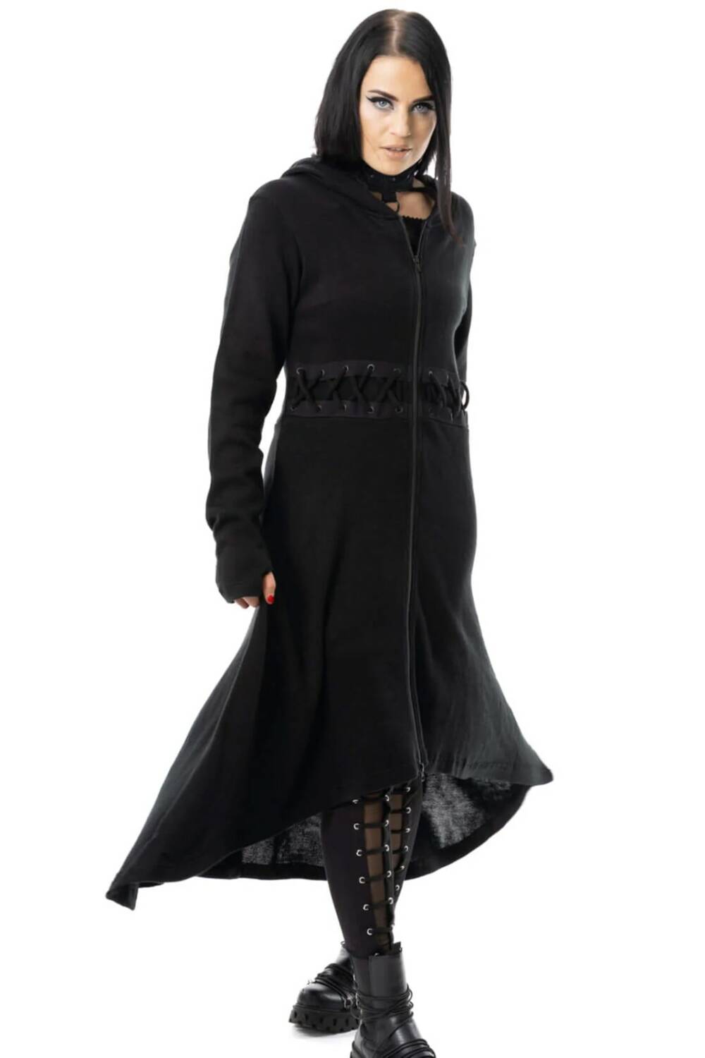 Poizen Industries Strickmantel Demille – Bild 5