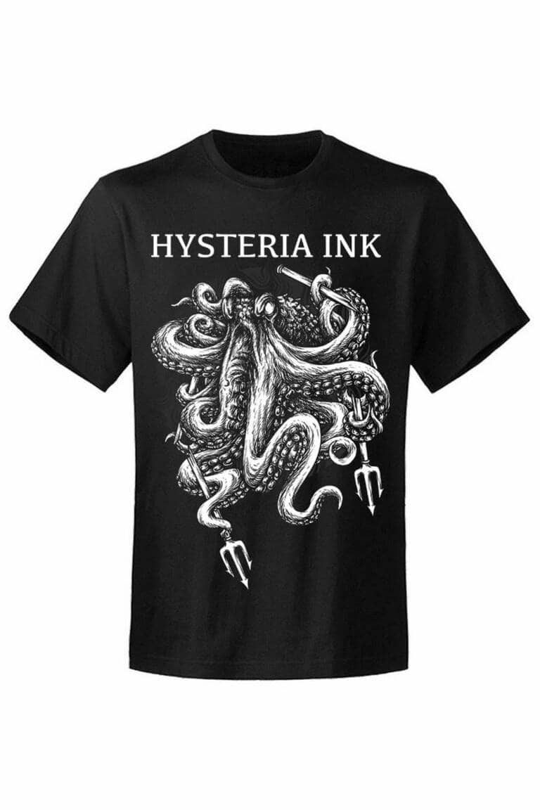 Hysteria Ink T-Shirt Kraken