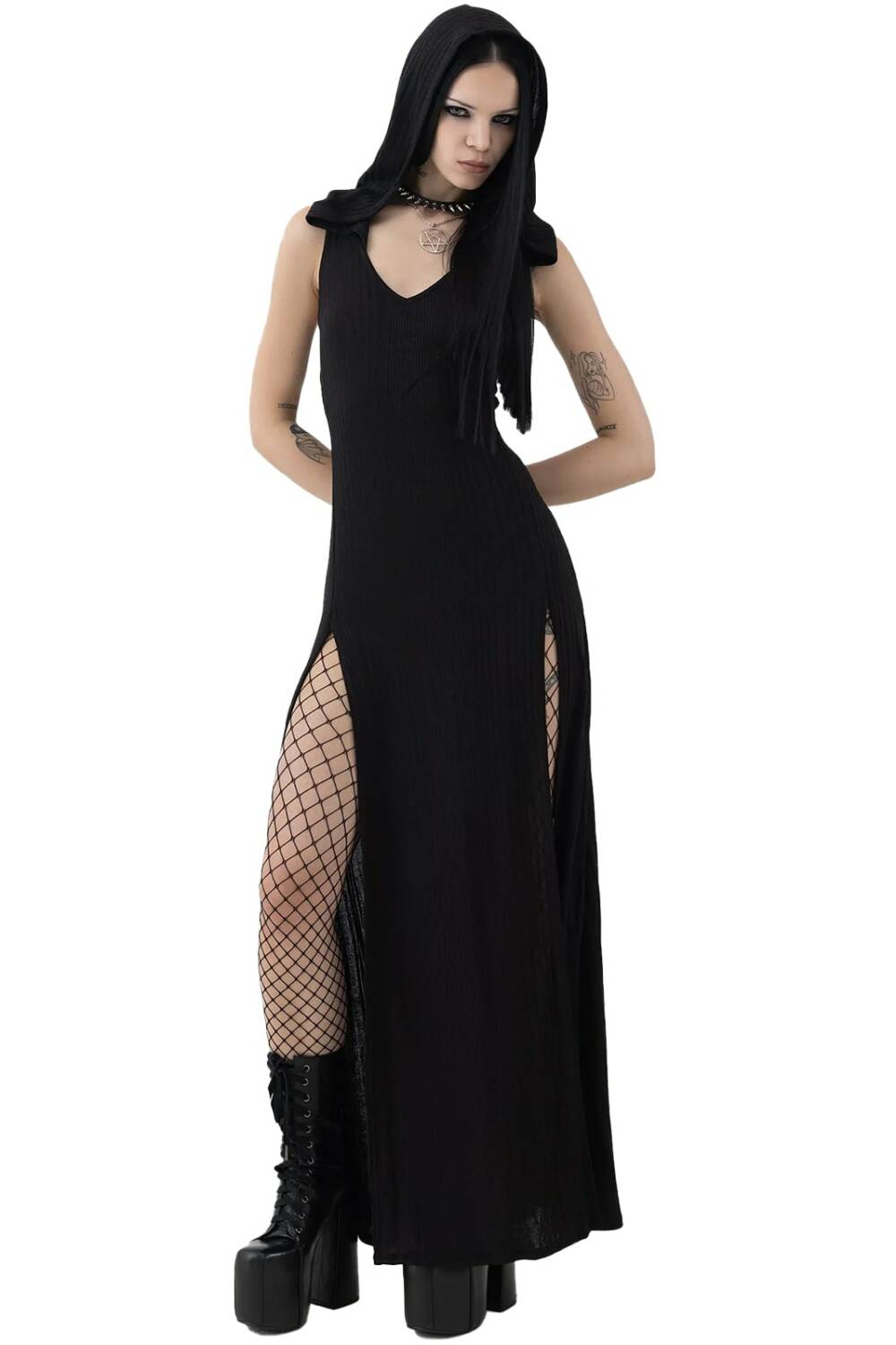 Killstar Kleid Hexin Hooded