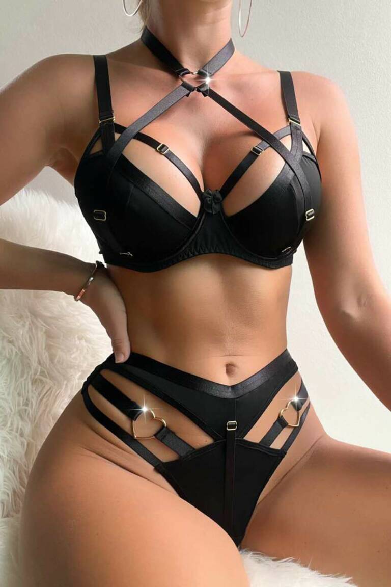 Mad Moonshine 2-piece lingerie set Heart of Sumie