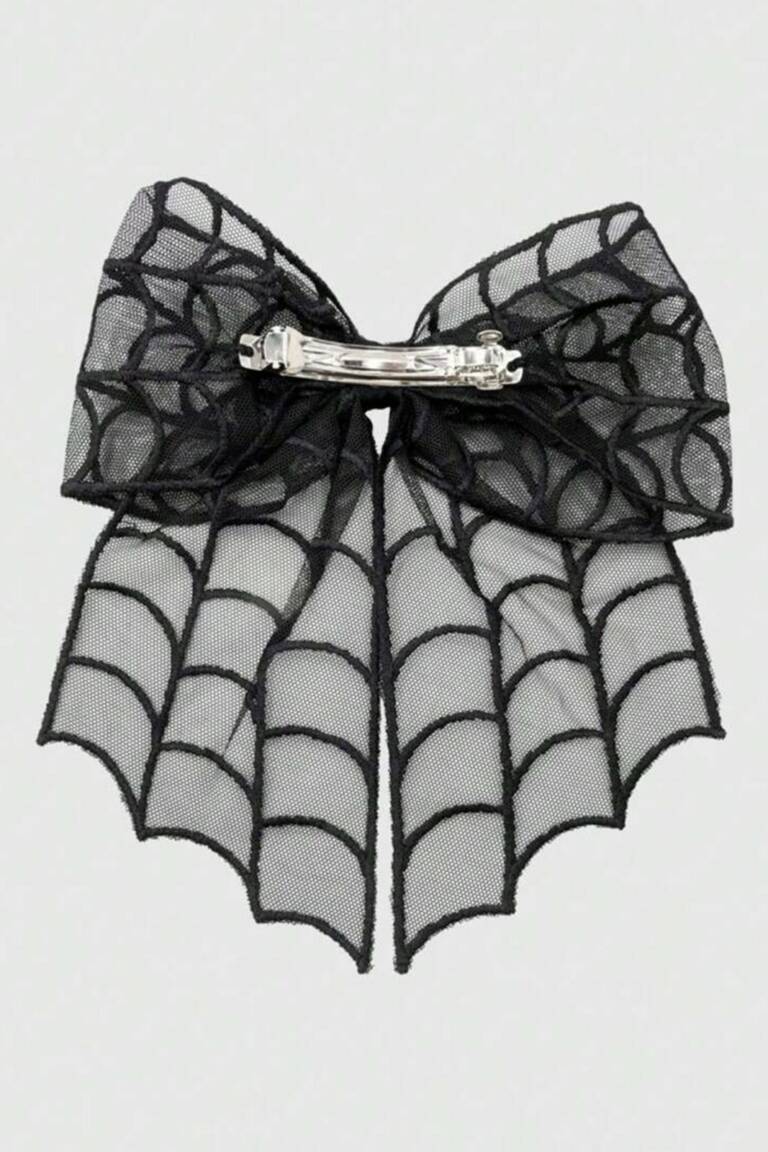 Romwe Haarspange Lace Spider – Bild 3