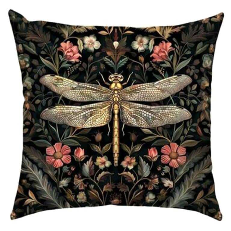 Mad Moonshine Kissenhülle Dragonfly Red