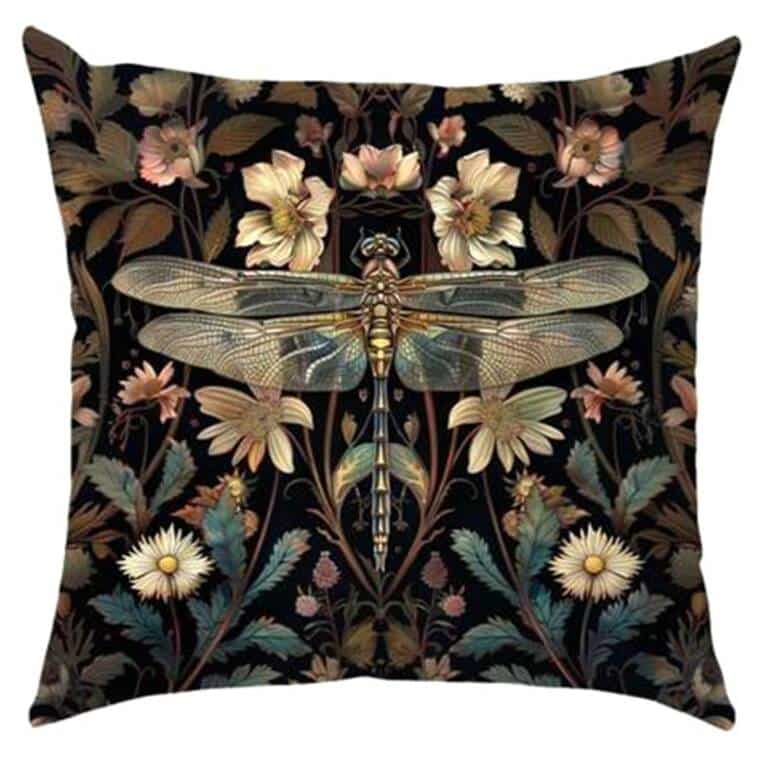 Mad Moonshine Kissenhülle Dragonfly White