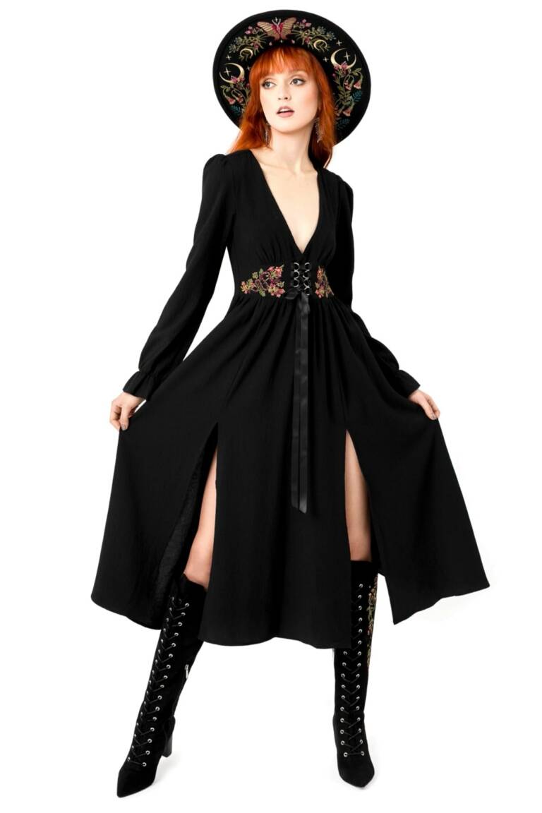Restyle Kleid Poisoned Petal