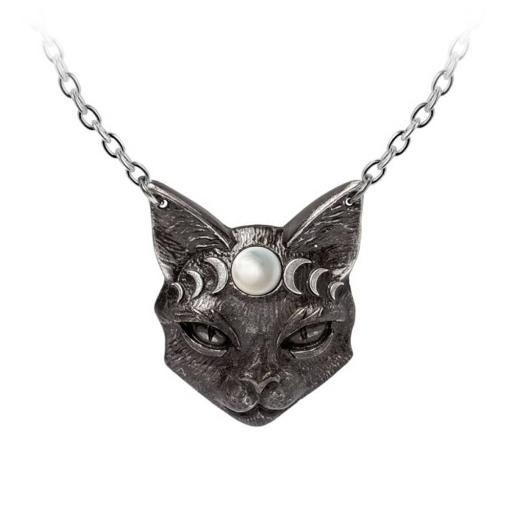 Alchemy Halskette Mystic Moon Cat