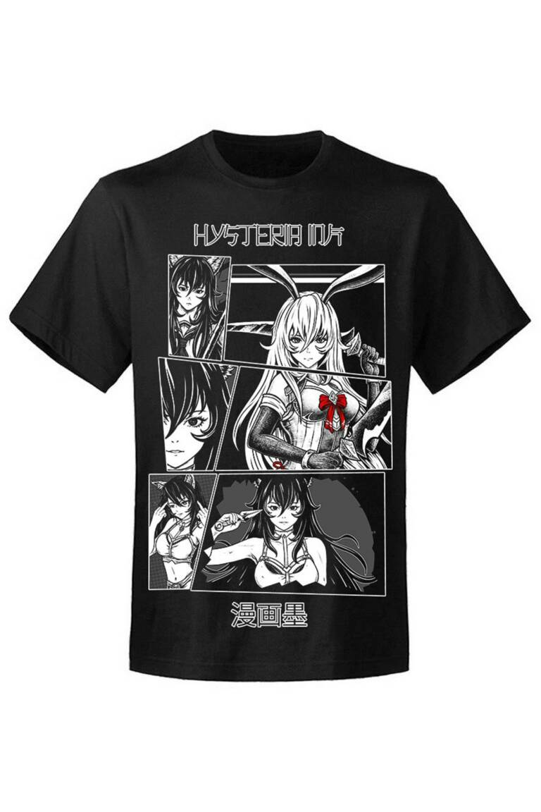 Hysteria Ink T-Shirt  Collage Manga
