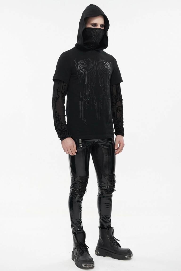 Devil Fashion Shirt Cyberpunk – Bild 5