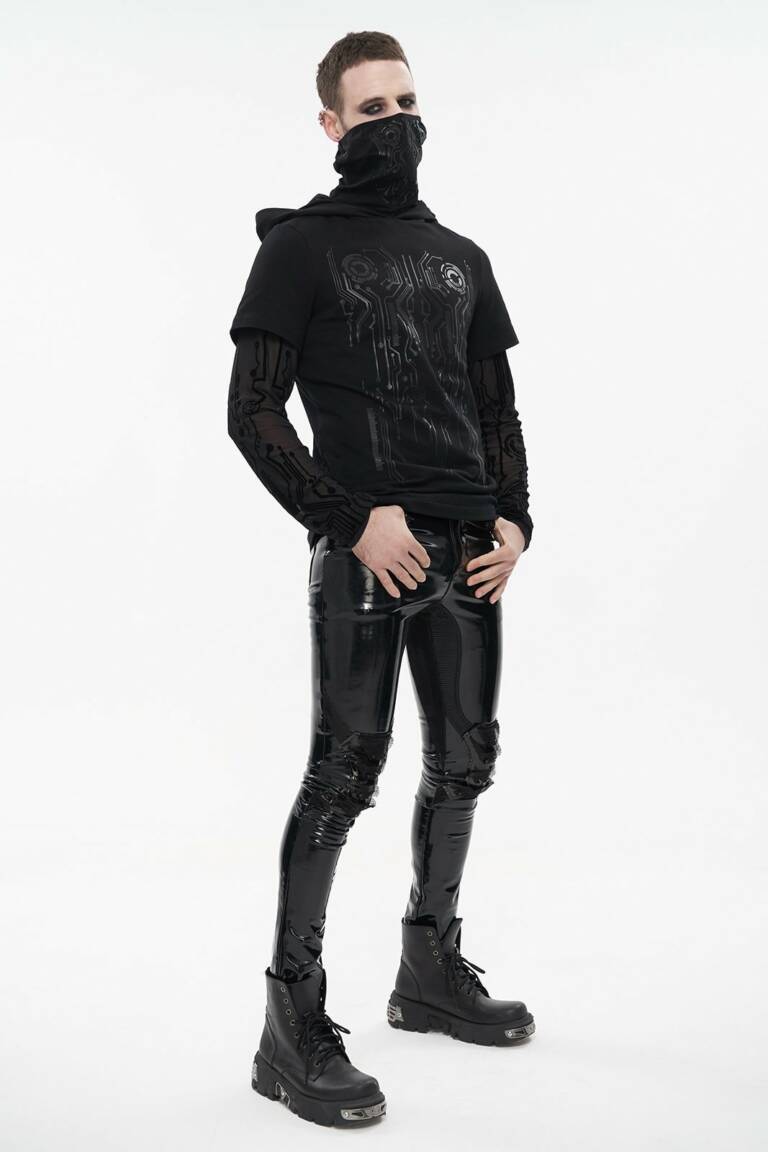 Devil Fashion Shirt Cyberpunk – Bild 7