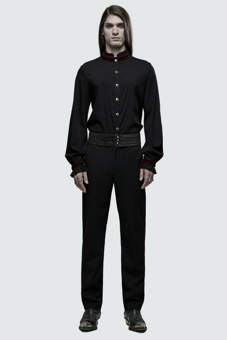 Punk Rave Hose Black Cardinal