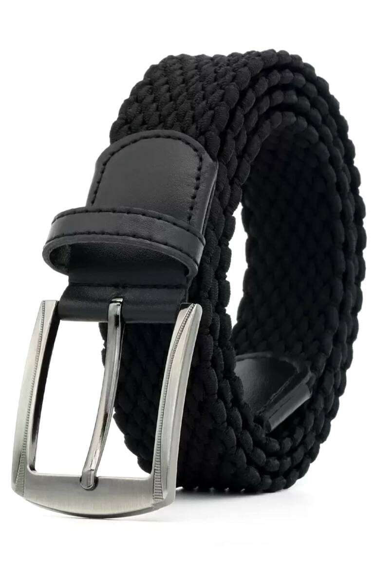 Mad Moonshine Gürtel Black Braided