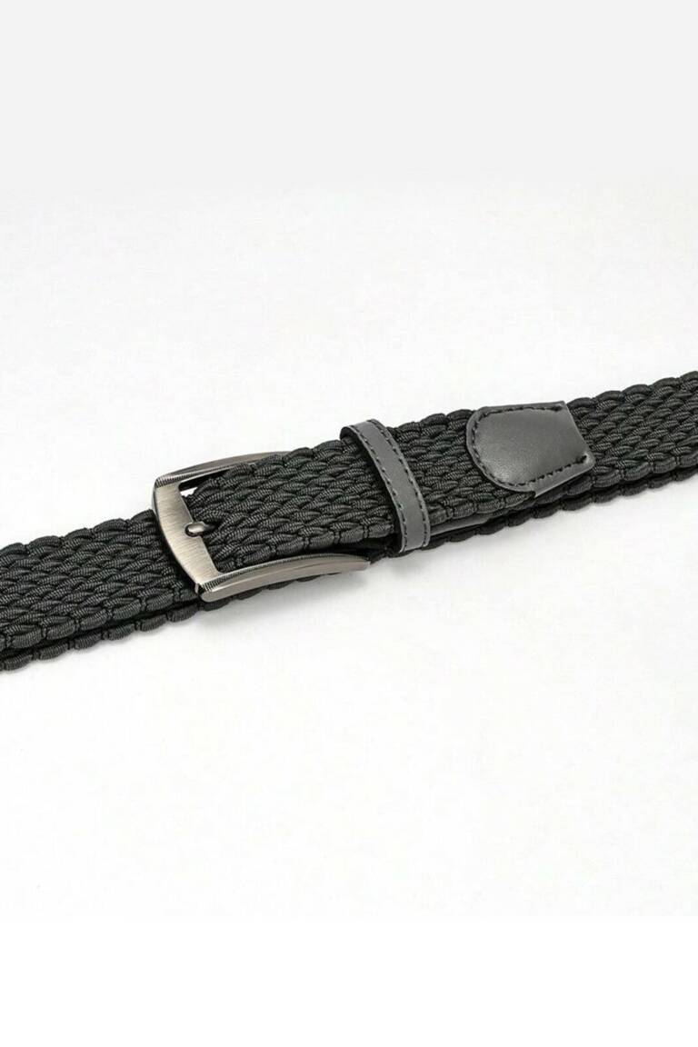 Mad Moonshine Gürtel Black Braided – Bild 2