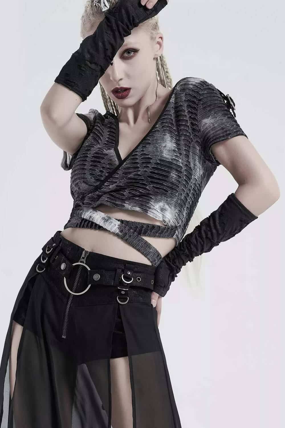Punk Rave Shorts Shadow Caster – Bild 5