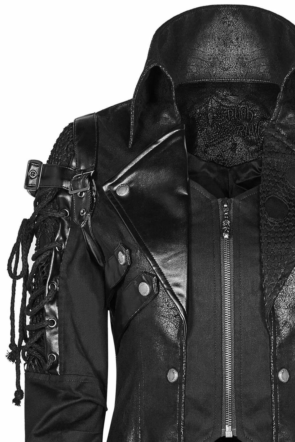Punk Rave Jacke Poisonblack – Bild 6