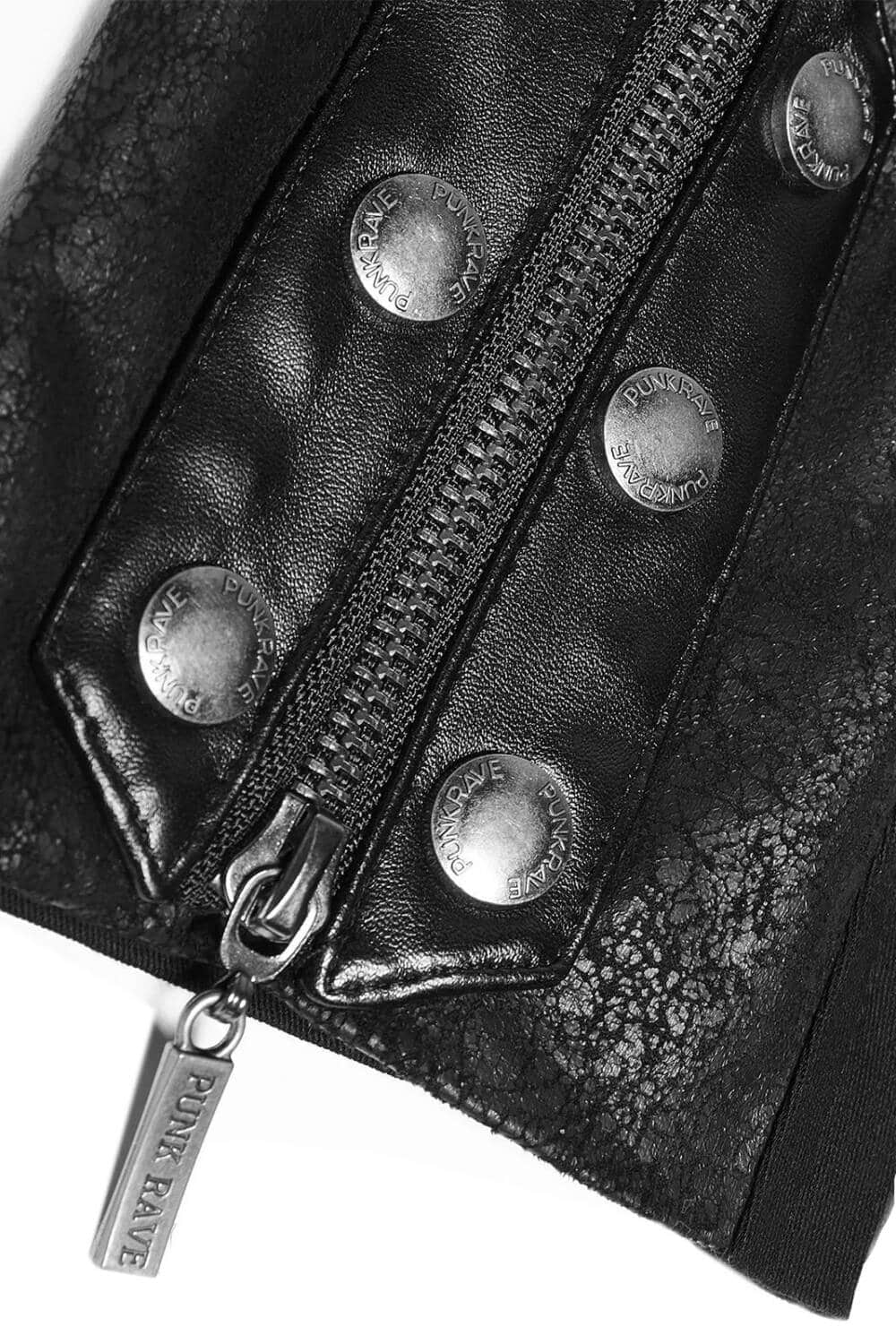 Punk Rave Jacke Poisonblack – Bild 7