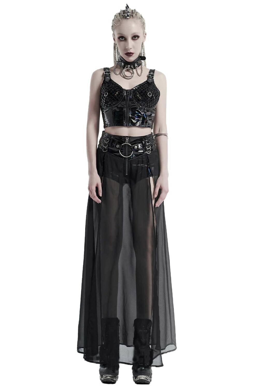 Punk Rave Lack-Shorts Shadow Caster