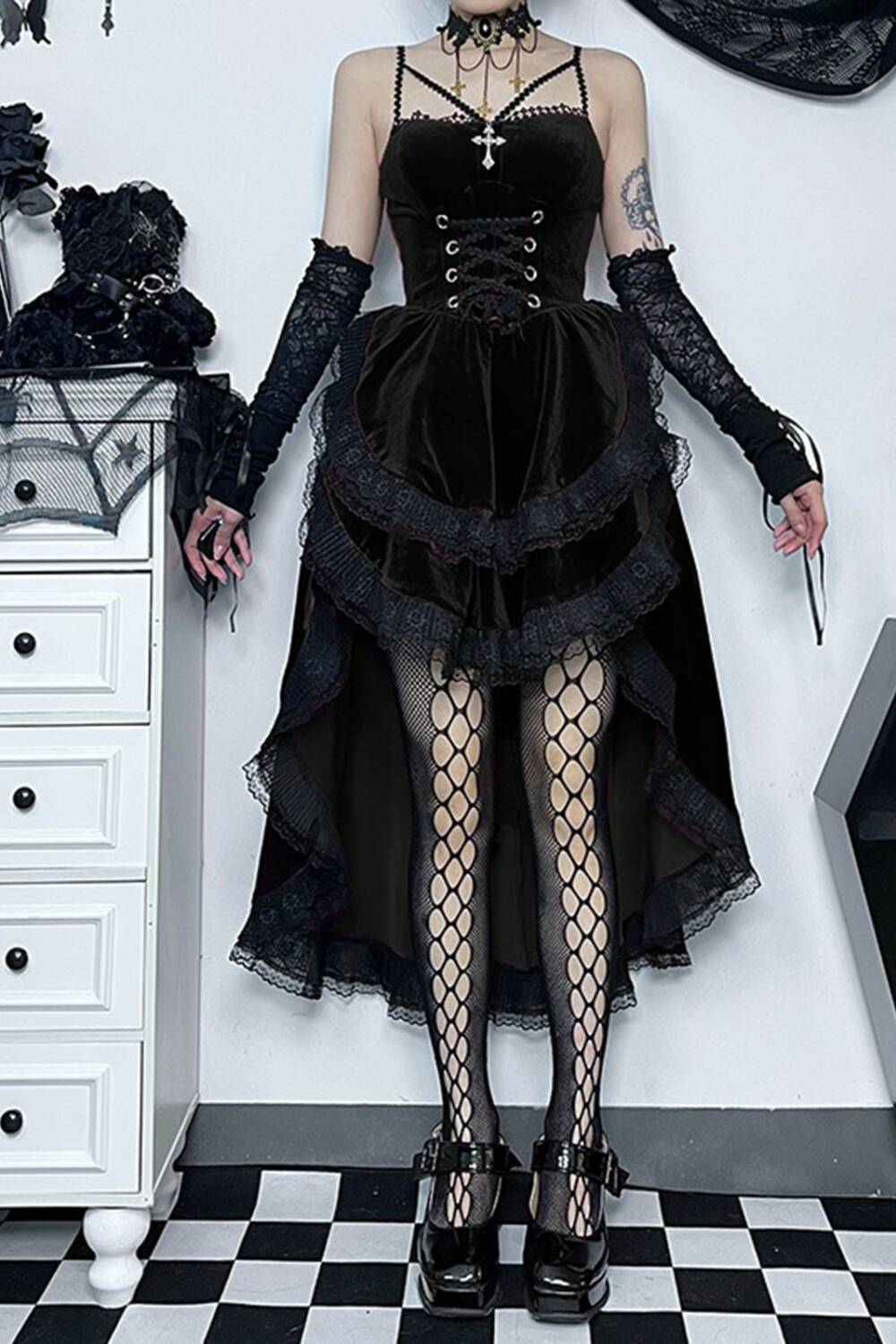 Moon Attic Kleid Sable