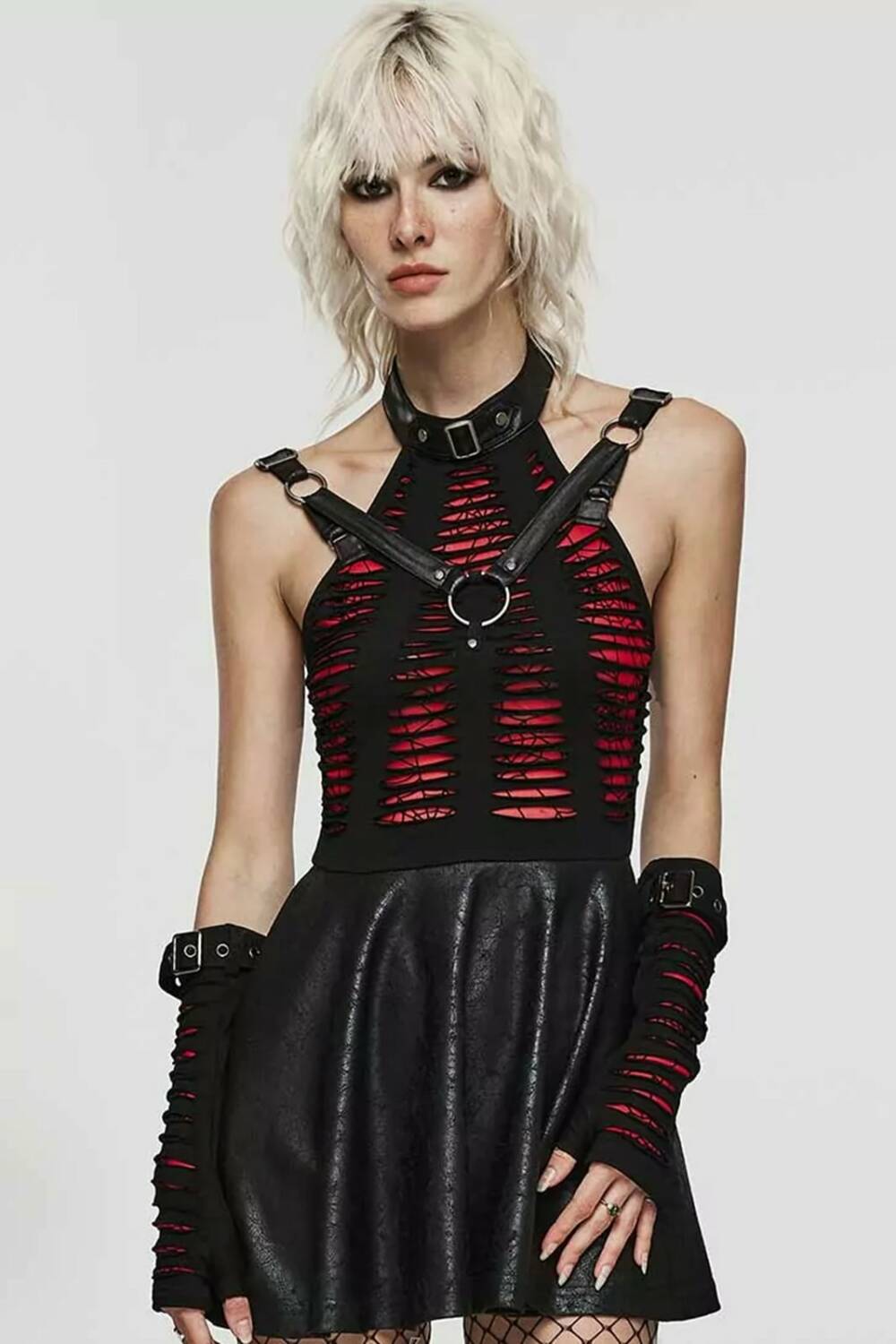 Punk Rave Kleid Widows Poison – Bild 6