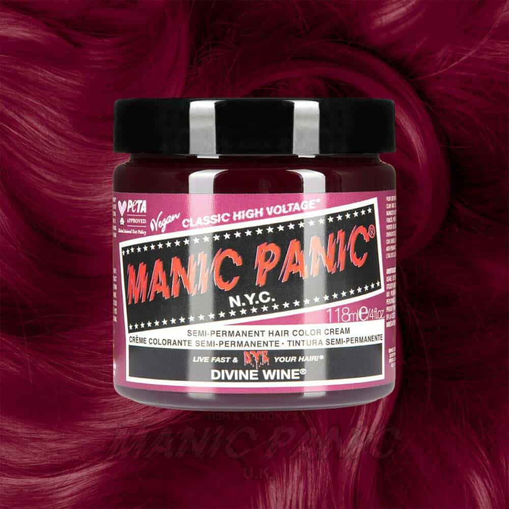 Manic Panic Haarfarbe Divine Wine – Bild 2