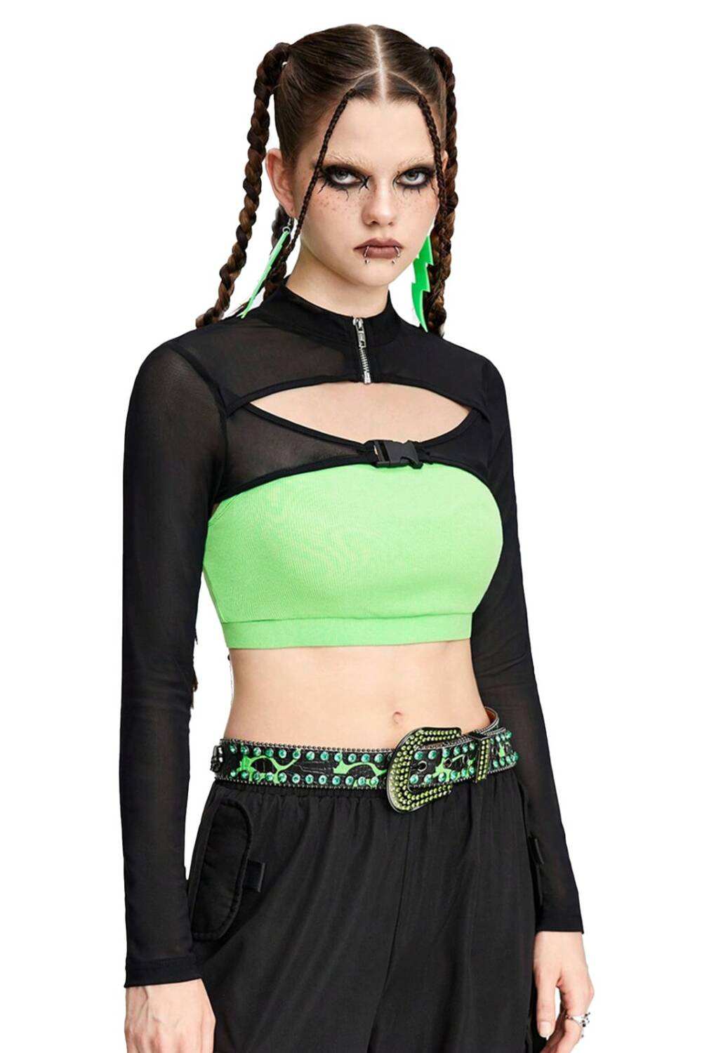 Romwe Bolero Keyhole