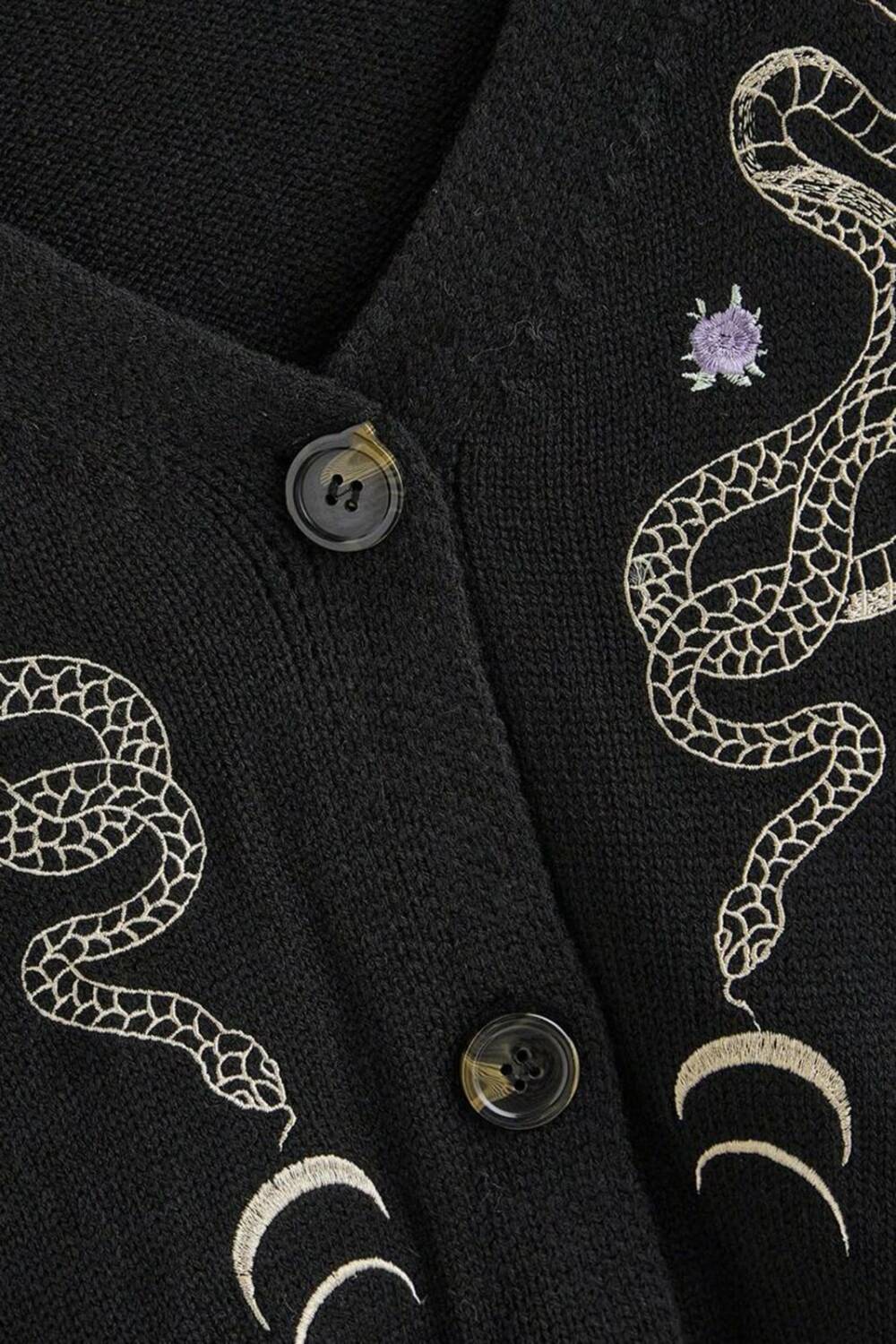 Romwe Jacke Forest Snake – Bild 2