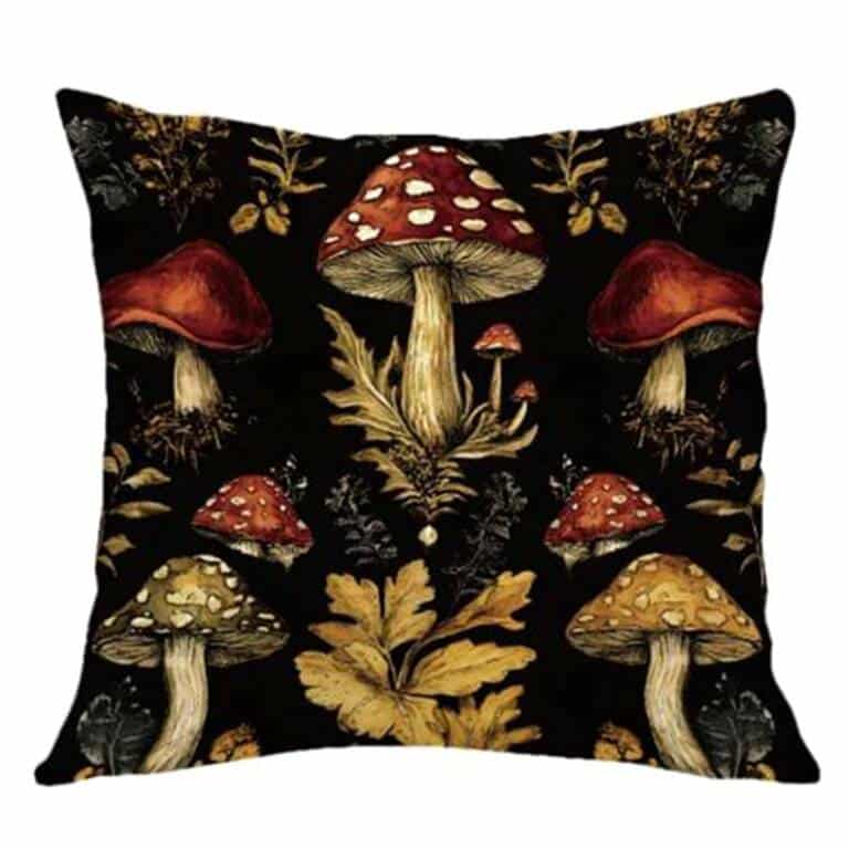 Mad Moonshine cushion cover Mushrooms Forest