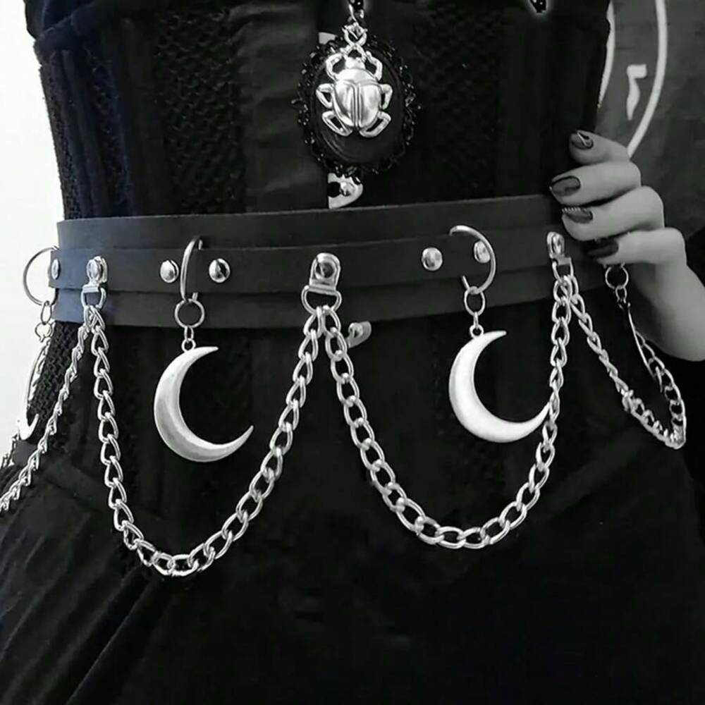 Mad Moonshine Gürtel Chained Crescent II