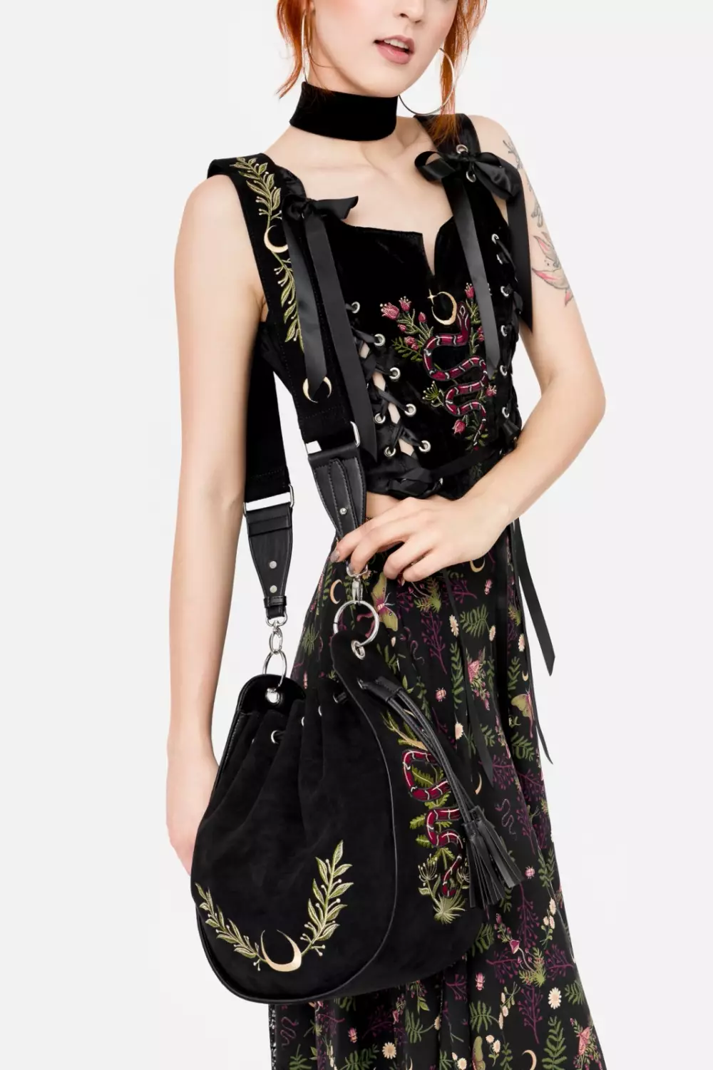 Restyle Schultertasche Serpents Lair – Bild 6