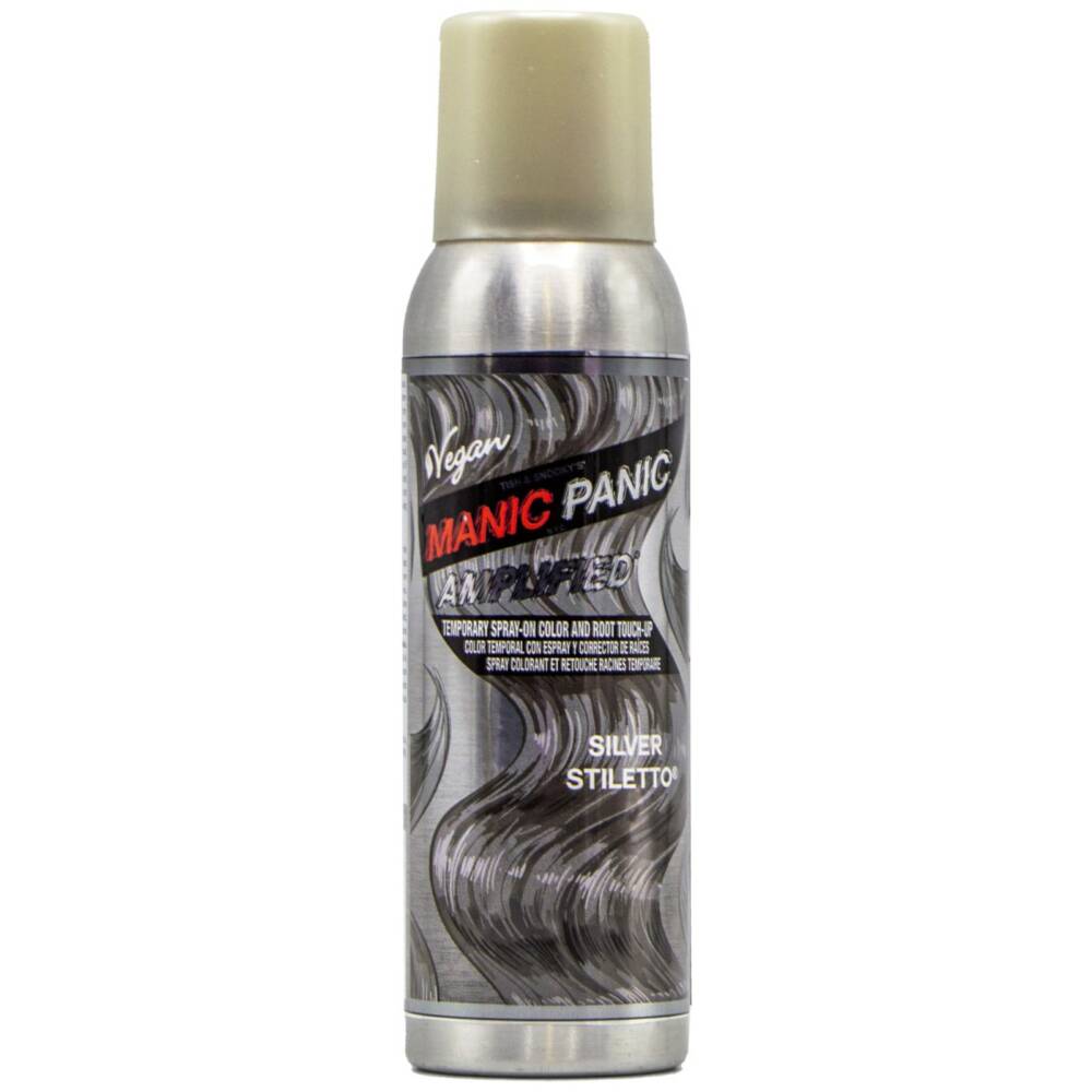 Manic Panic Amplified Spray Silver Stiletto