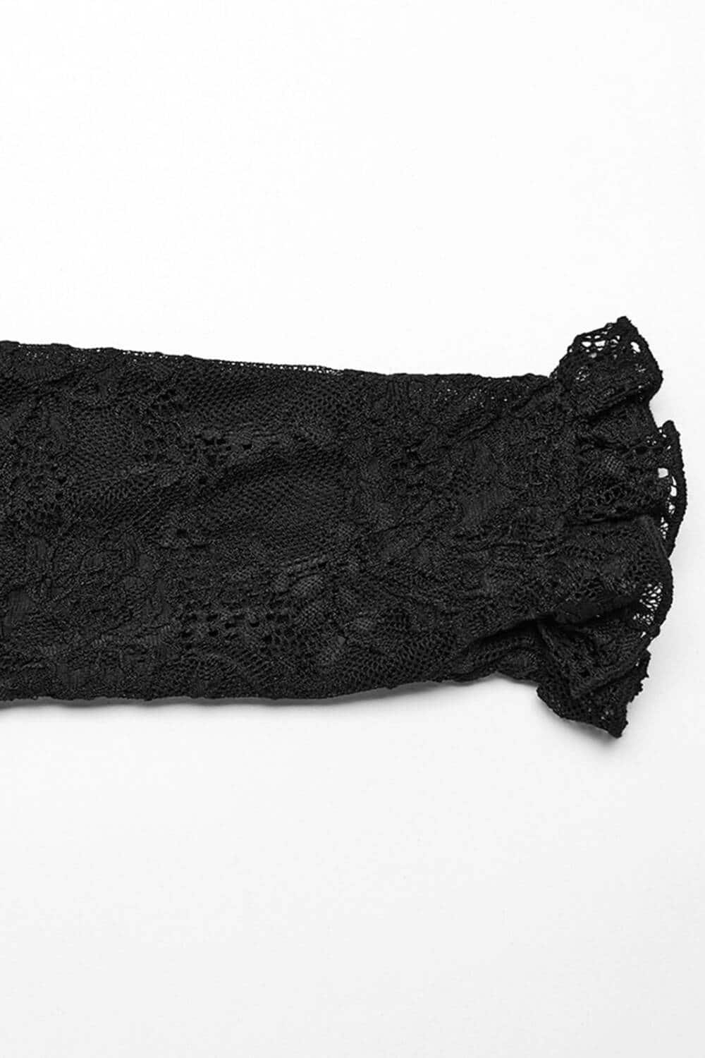 Punk Rave Bluse Boheme Noir – Bild 6