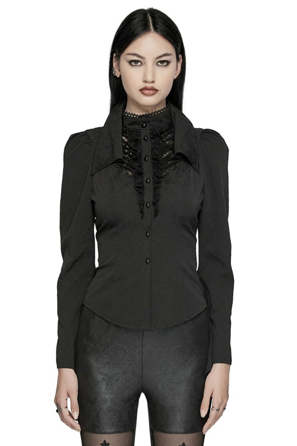 Punk Rave Bluse Romantic Realm