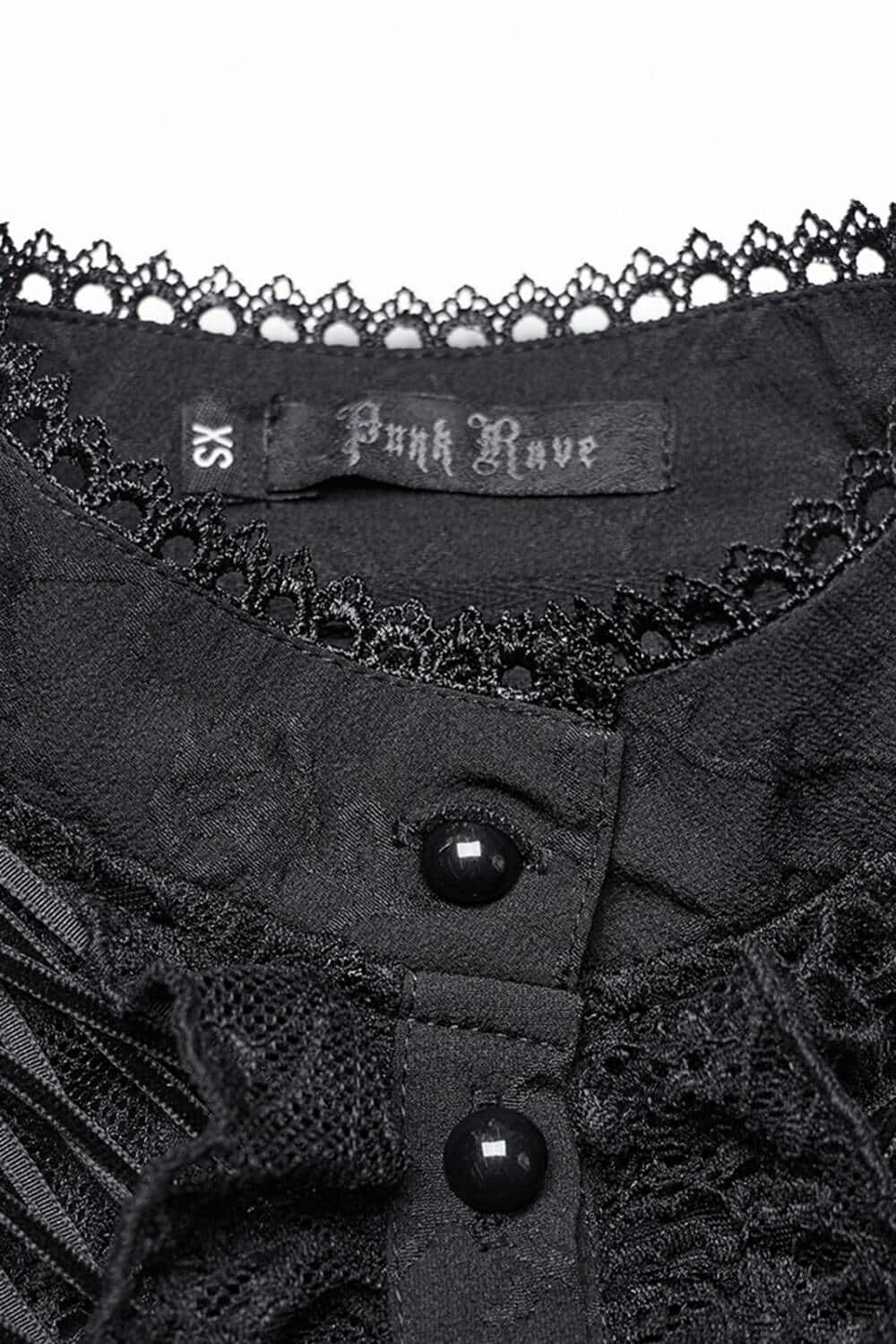 Punk Rave Bluse Romantic Realm – Bild 5