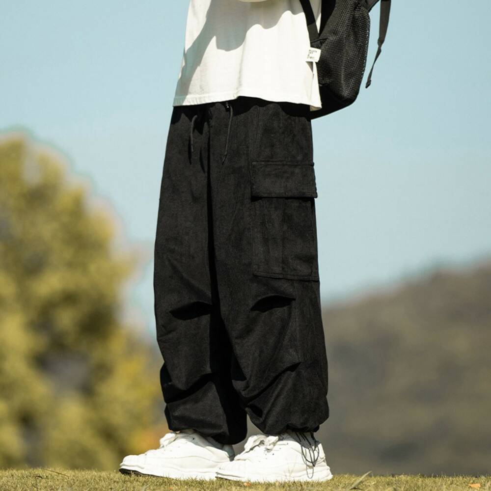 Moonattic Jogginghose Black Cargo