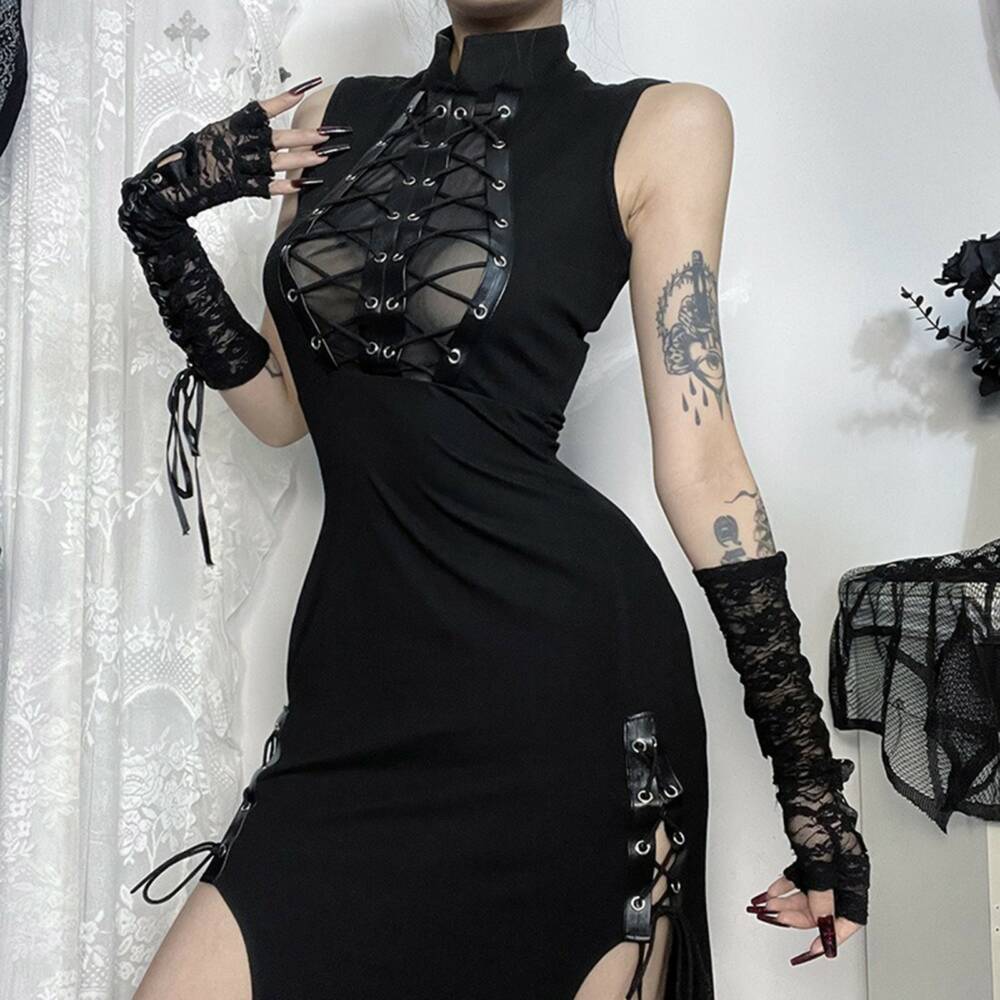 Moon Attic Kleid Ravens Embrace – Bild 4