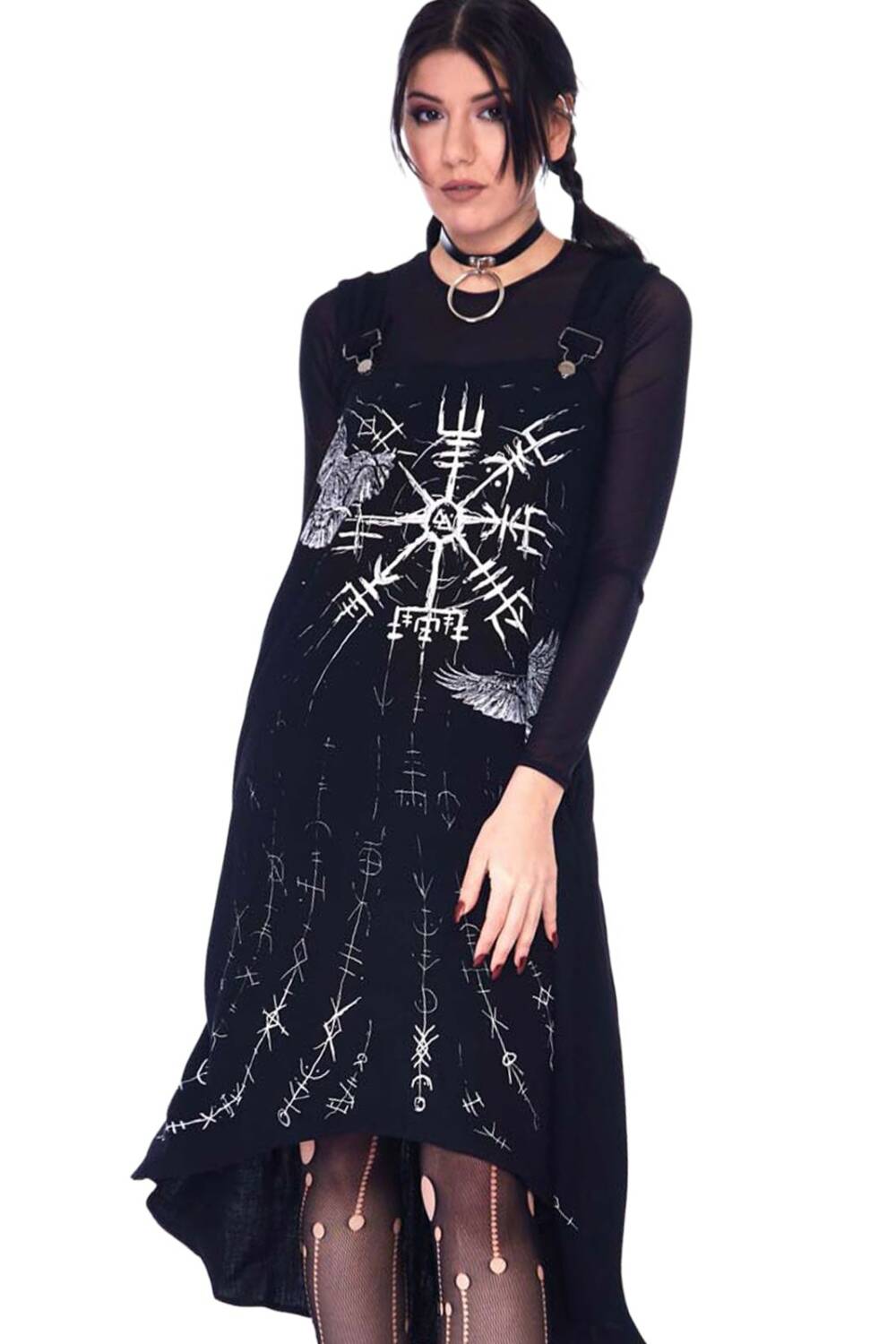 Jawbreaker Kleid Nordic Pinafore – Bild 2