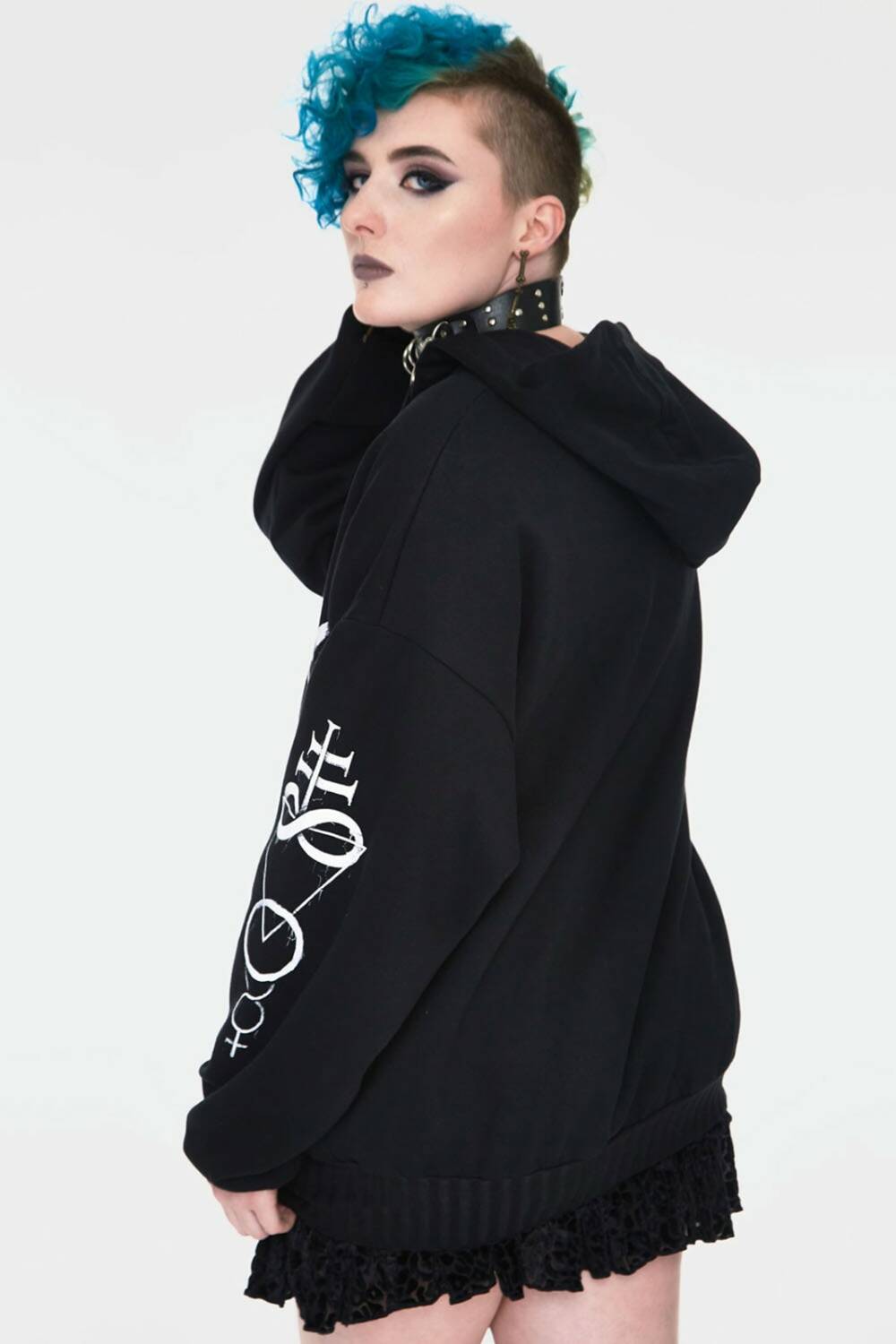 Jawbreaker Zip-Hoody The Shining Rabbit – Bild 4