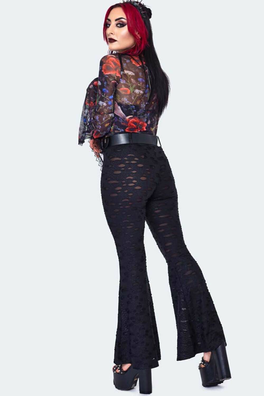 Jawbreaker Schlaghose Venom Distressed – Bild 4