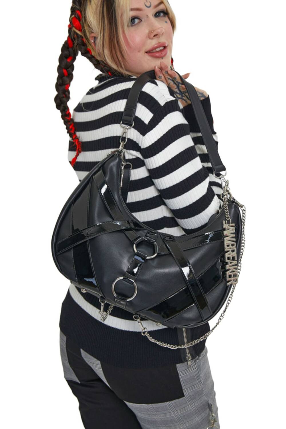 Jawbreaker Tasche Gothic Chain Hobo