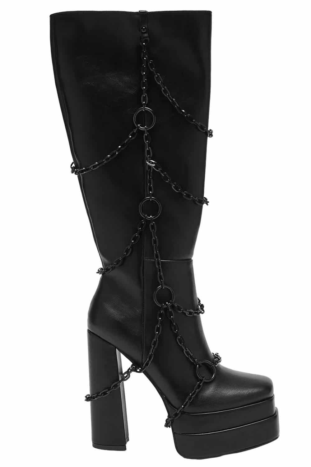 Killstar Stiefel Gloomed and Doomed Knee High