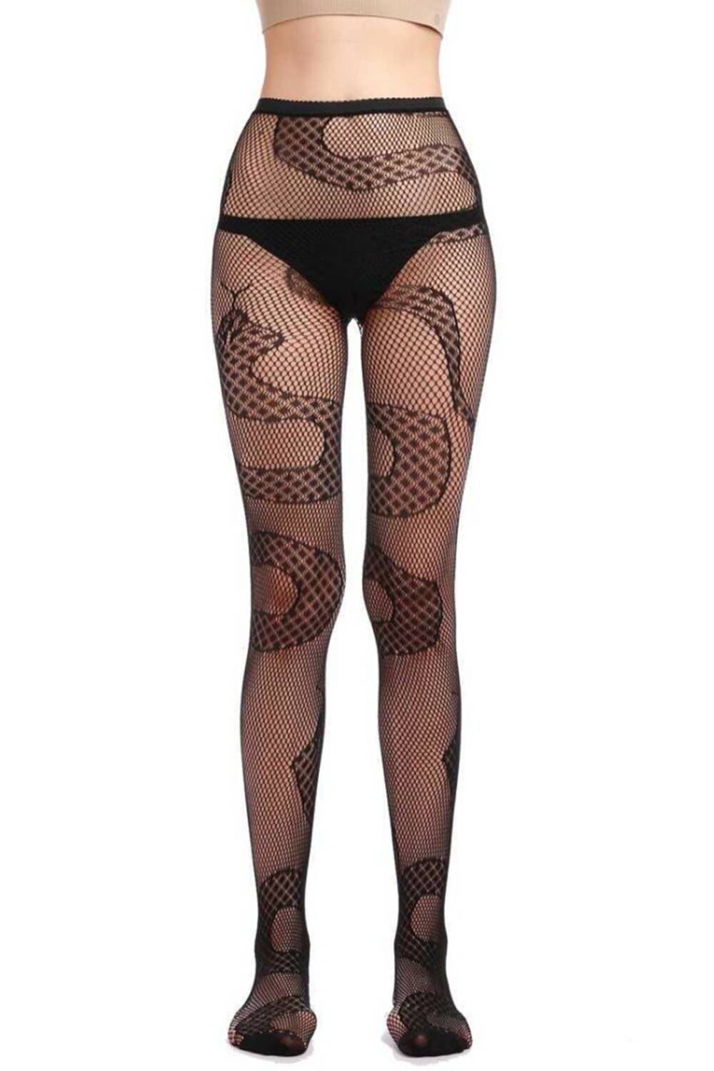 Erogance Strumpfhose Snake
