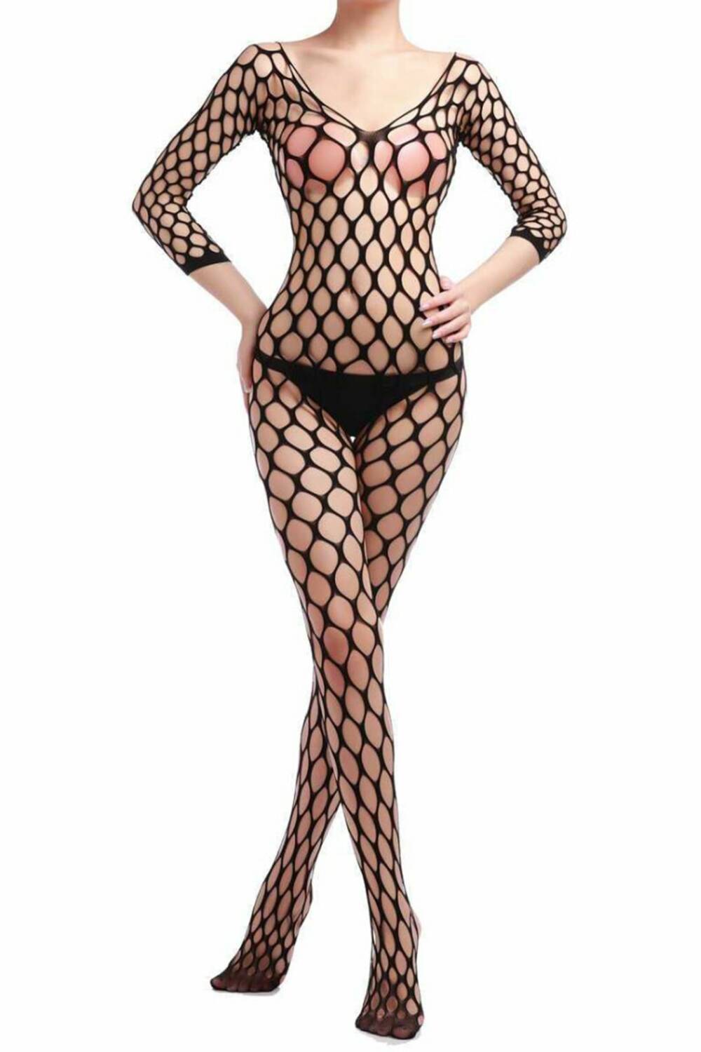 Erogance Catsuit Big Fishnet – Bild 4