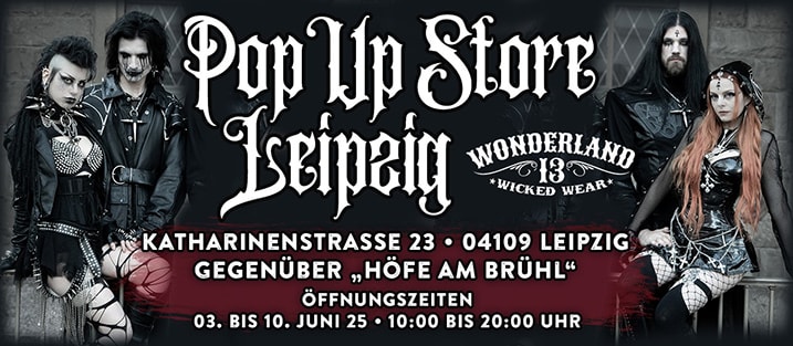Wonderland 13 Pop Up Store Leipzig WGT