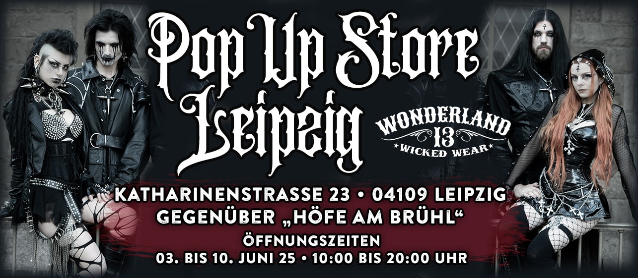 Wonderland 13 Pop Up Store Leipzig WGT