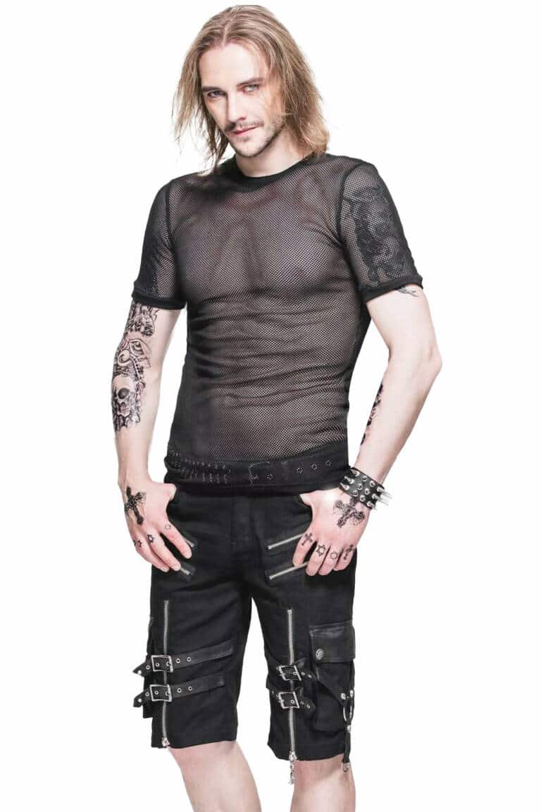 Devil Fashion Netz-Shirt Agonoize