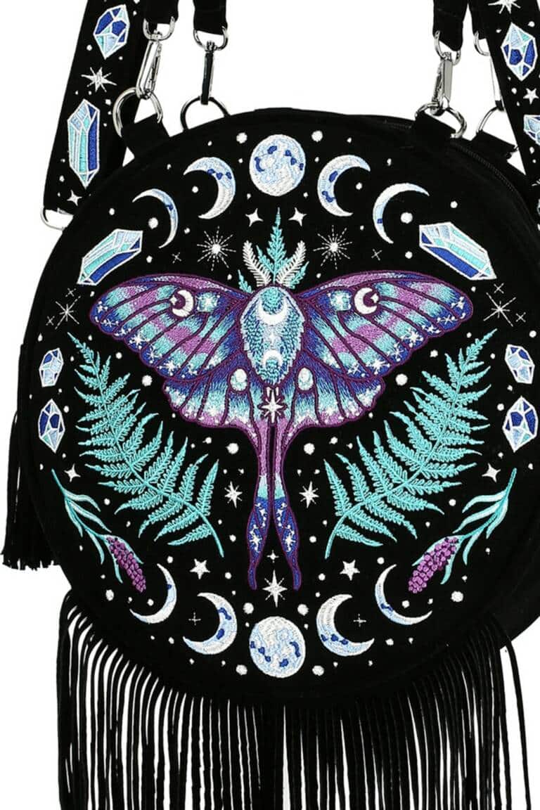 Restyle Tasche Enchanted Forest Moon Moth – Bild 4