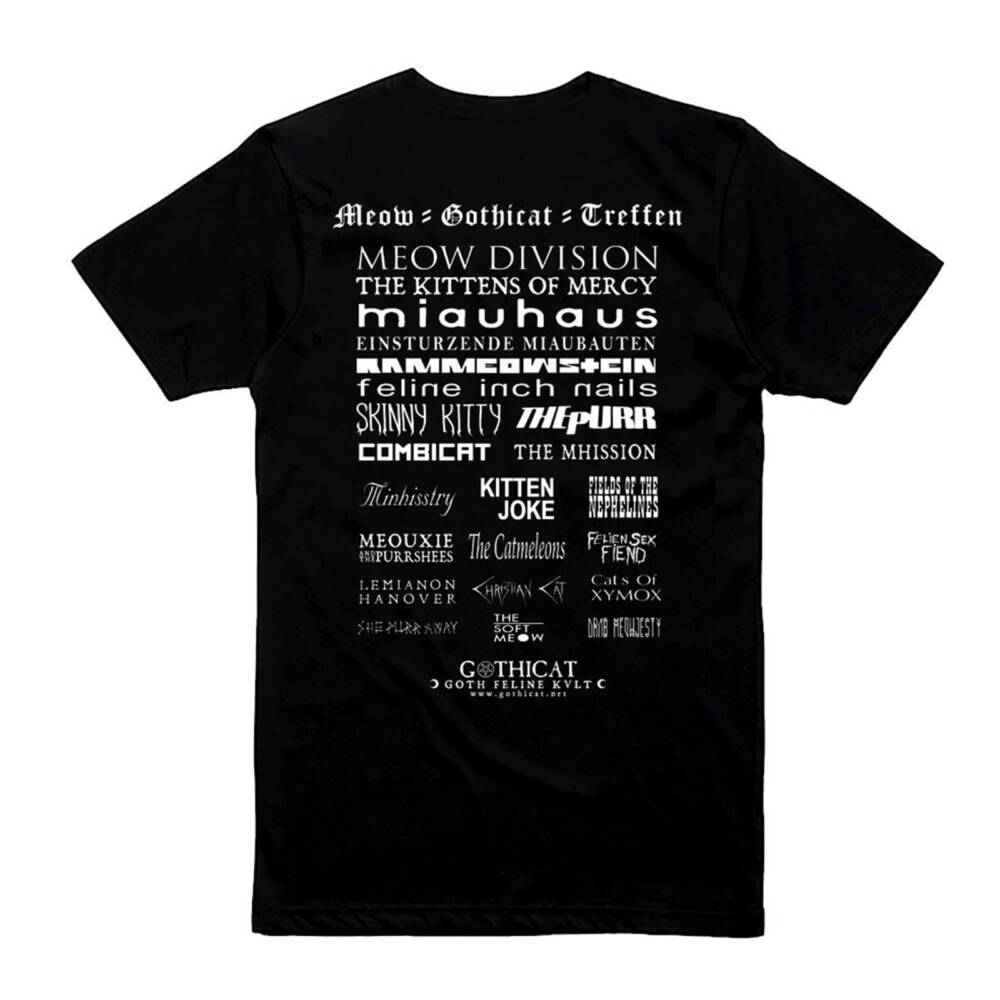 Gothicat T-Shirt MGT - Band – Bild 2