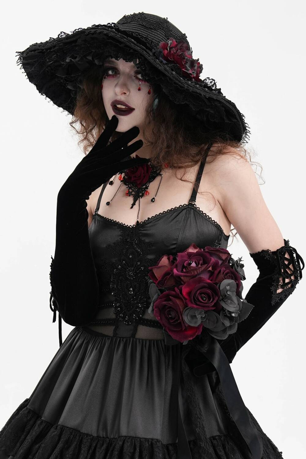 Devil Fashion Hut Gothic Romance