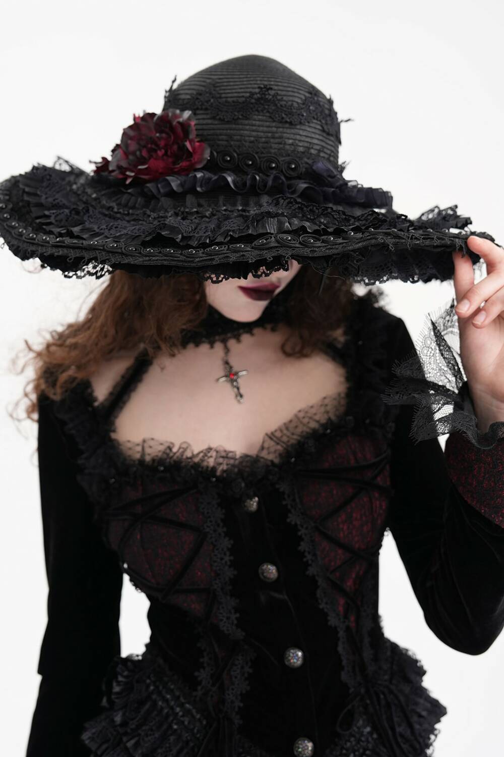 Devil Fashion Hut Gothic Romance – Bild 2