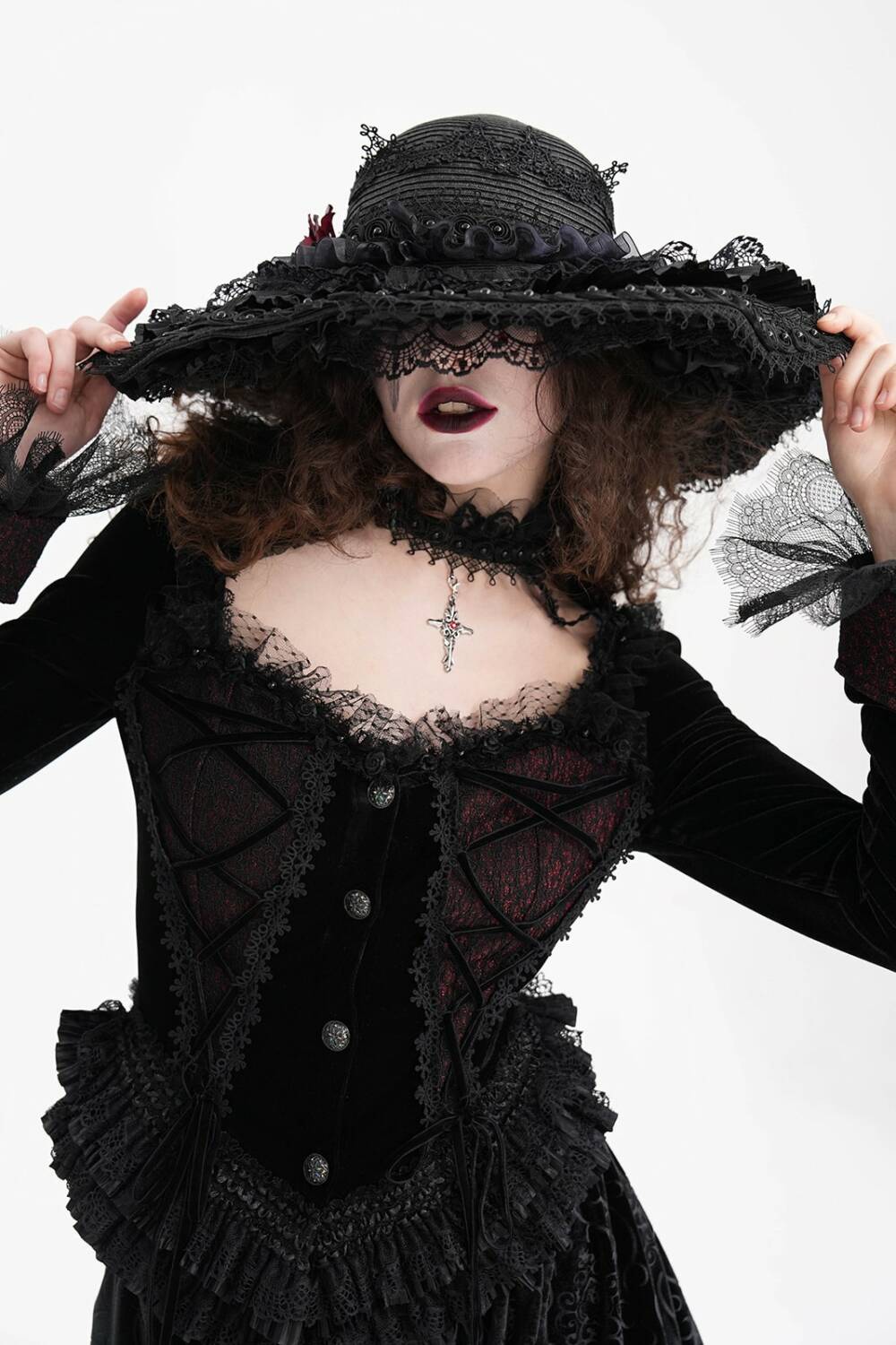 Devil Fashion Hut Gothic Romance – Bild 3