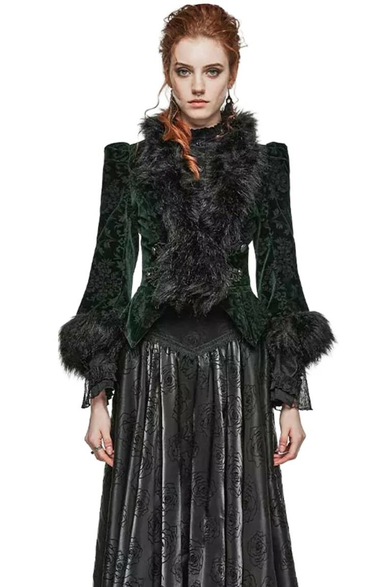Punk Rave Jacke Gothic Poison Ivy
