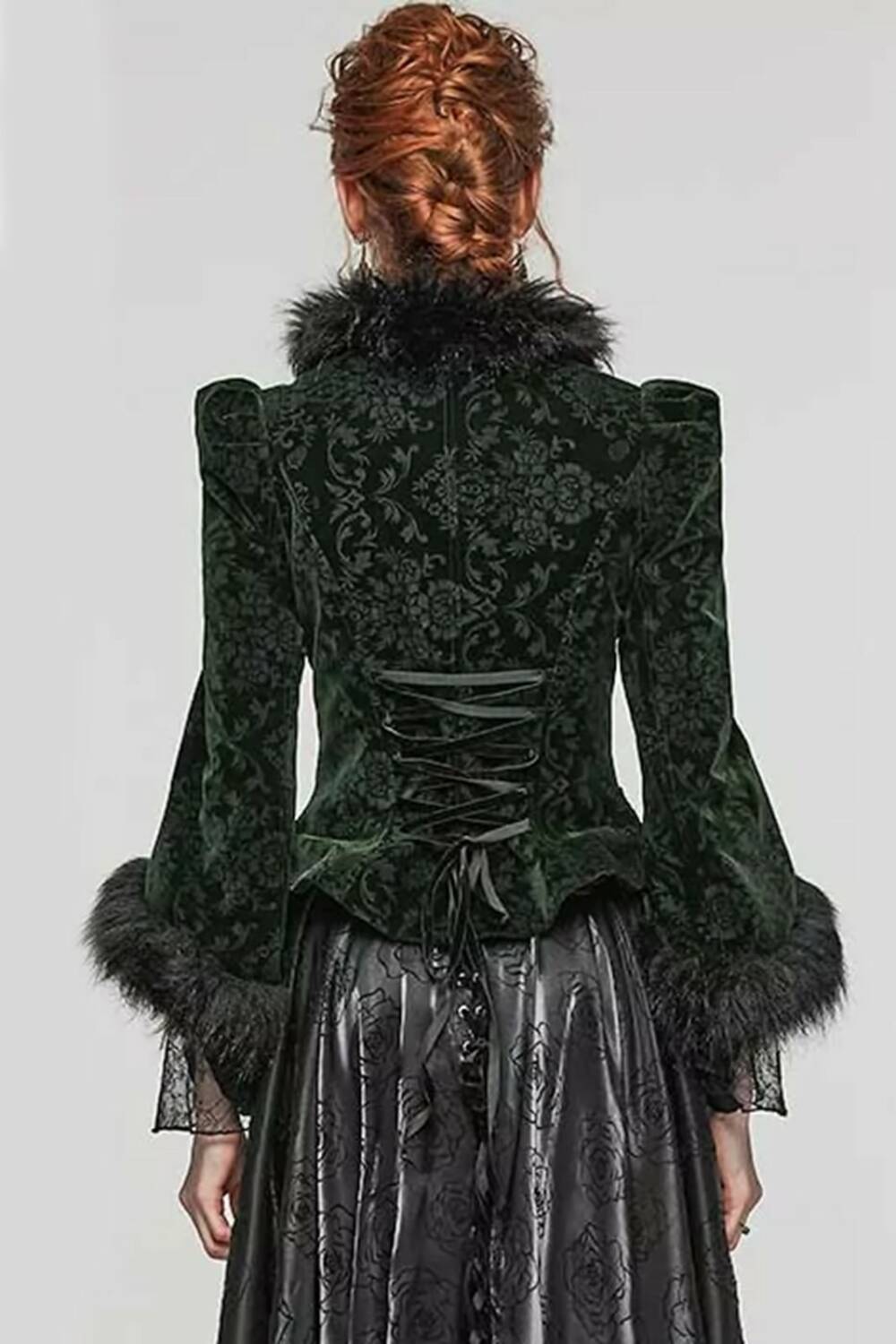 Punk Rave Jacke Gothic Poison Ivy – Bild 3